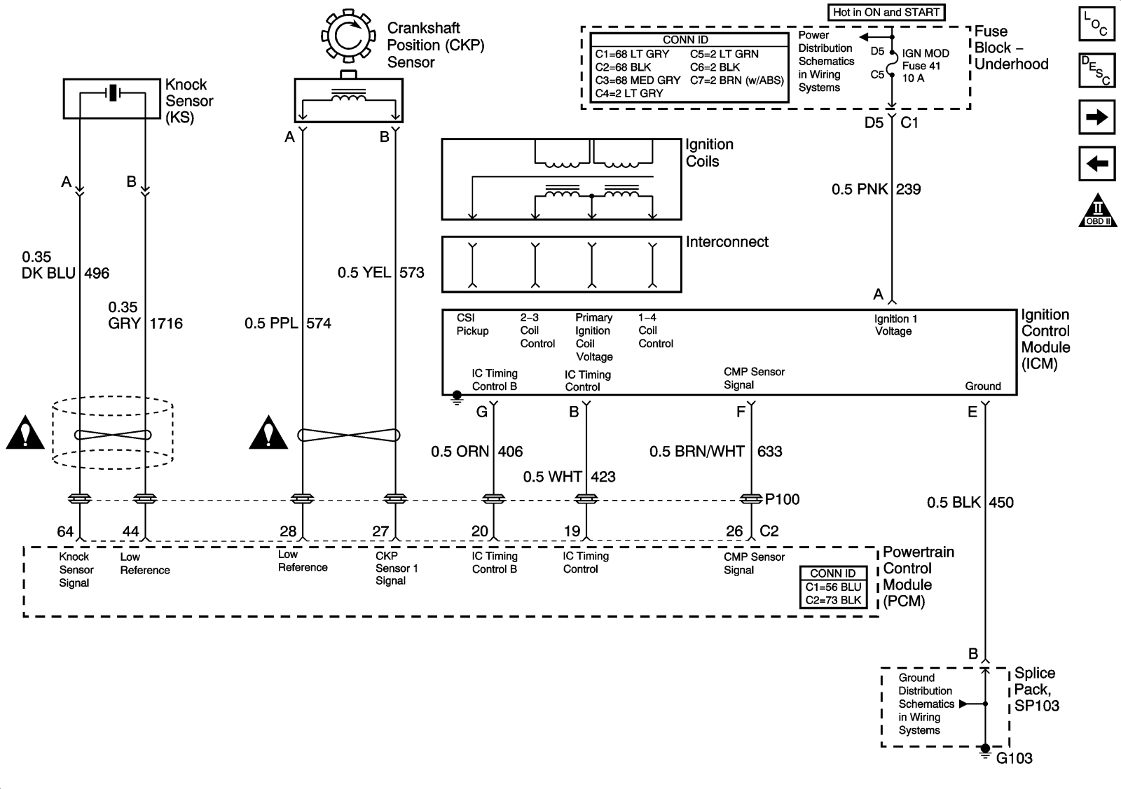 Pontiac Grand AM 2003 wiring diagrams
